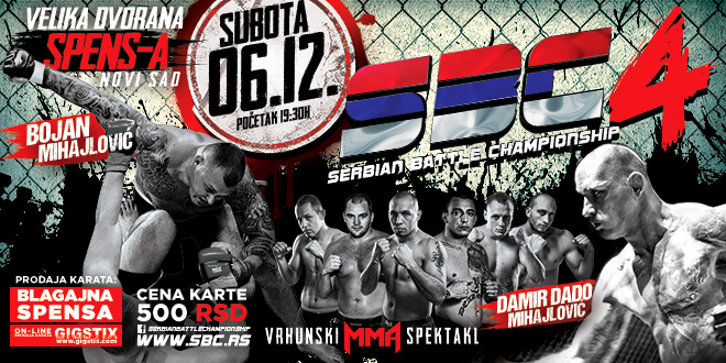 Serbian Battle Championship 4, 06.Decembar 2014.