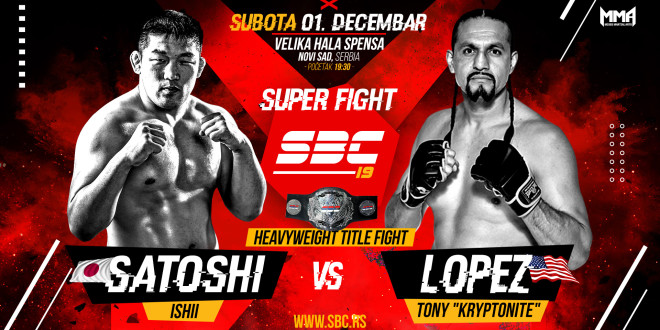 SBC 19 // Satoshi Ishi (Japan) vs Tony “Kryptonite” Lopez (USA)