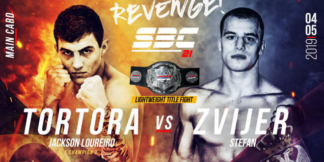 SBC 21 – Revenge! Main Card / Jackson “Tortora” Loureiro vs Stefan Zvijer