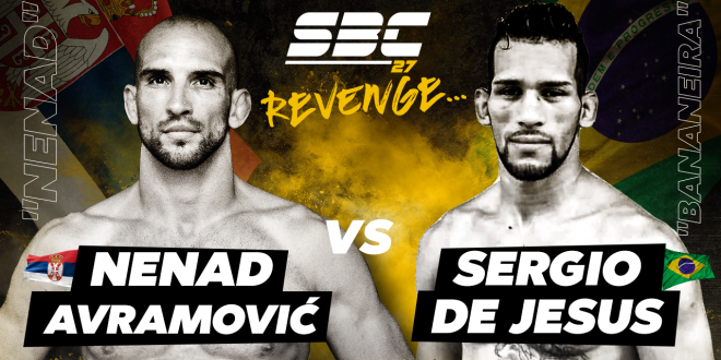 Novi protivnik za Nenada Avramovića na SBC 27 Revenge – Sergio de Jesus Santos “Bananeira”