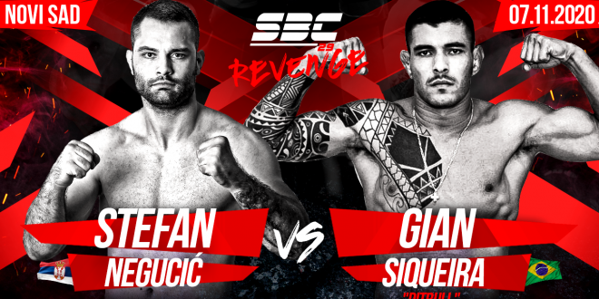 SBC 29 Revenge Stefan Negucić vs Gian “Pitbull” Siqueira