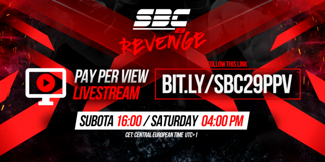 SBC 29 Revenge / PPV Livestream prenos