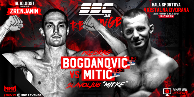 SBC 36 Revenge, Predrag Bogdanović vs Slavoljub “Mitke” Mitić