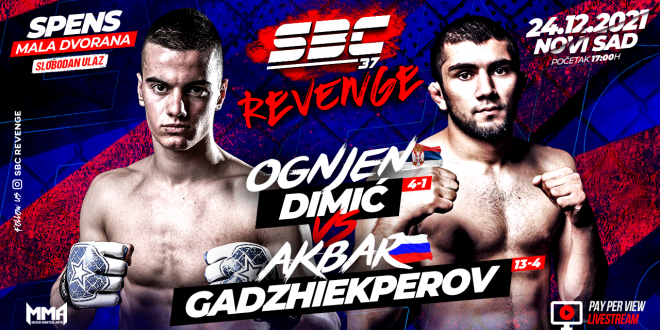 SBC 37 Revenge, Ognjen Dimić vs Akbar Gadzhiekperov