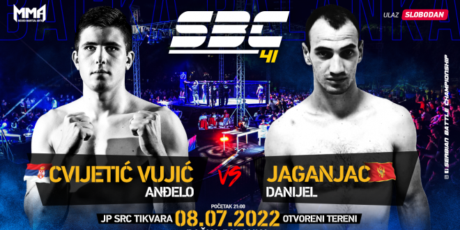 SBC 41, Anđelo Cvijetić Vujić vs Danijel Jaganjac