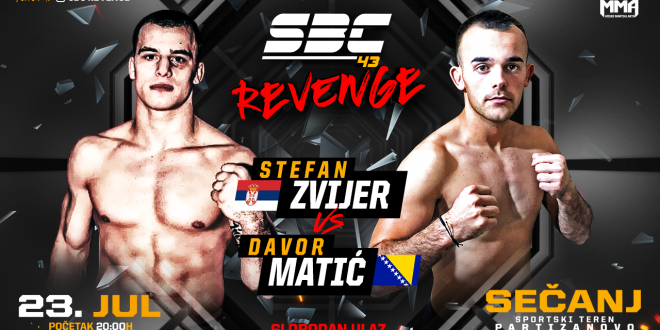 SBC 43 Revenge – Stefan Zvijer vs Davor Matić
