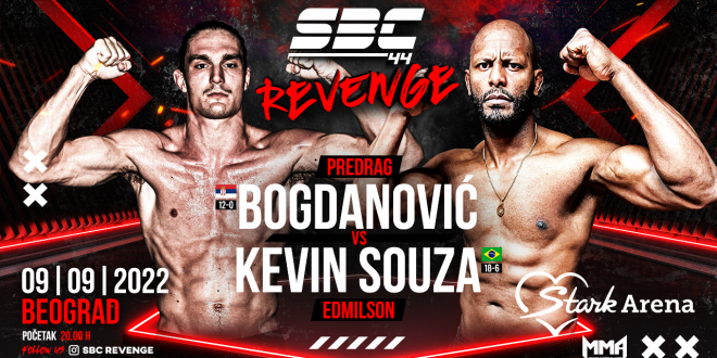 SBC 44 Revenge – Predrag Bogdanović (12-0) vs Edmilson Souza Kevin (18-6)