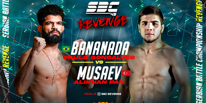 SBC 45 Revenge – Alikhan Musaev vs Paulo Goncalves “Bananada”