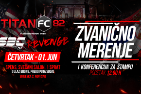 Zvanično merenje boraca – Titan FC 82 & SBC 47 Revenge