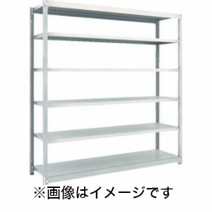 送料無料 トラスコ中山 TRUSCO M1.5型軽中量棚 860X595X1800 お中元 6段 単体 smtb-u ネオグレー M1.5-6366 NG お買い得品 メーカー直送 代引不可