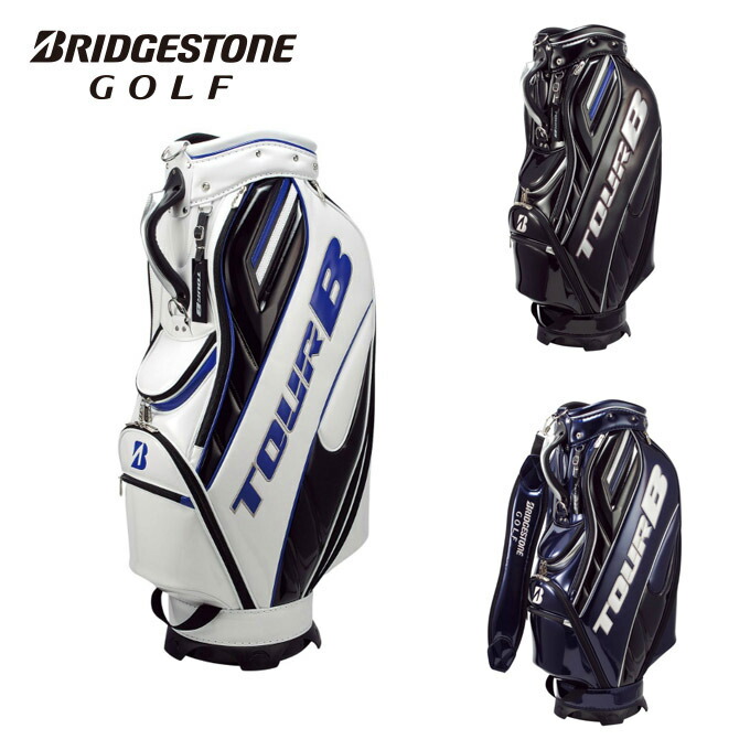 クーポン利用で2000円引 1 24 20:00～1 28 1:59 ブリヂストンゴルフ BRIDGESTONE 総エナメルモデル キャディバッグ 豊富な品 GOLF B メンズ TOUR 訳あり CBG911