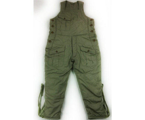 日本陸軍 戦車兵防寒作業着 未使用 軍服 つなぎ サバゲー 高級複製品 着後レビューで 送料無料