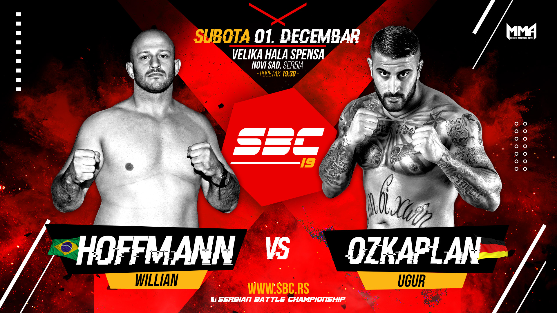 SBC 19 // Willian Hoffman vs Ugur Ozkaplan