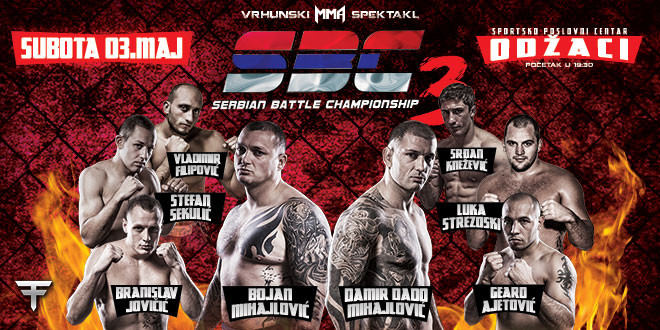 SBC 3 – Amazing MMA event in Odžaci, SERBIA.