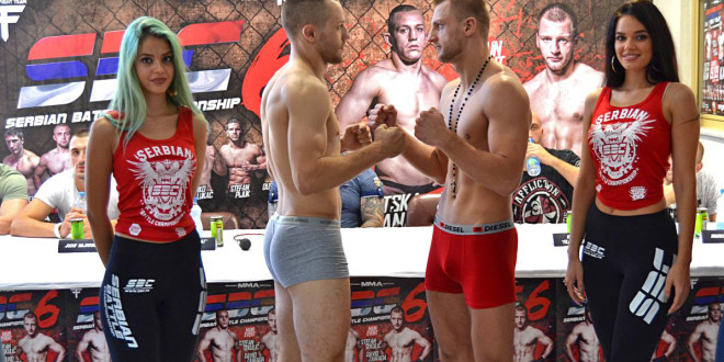 Press conference and official weigh-in results for SBC 6