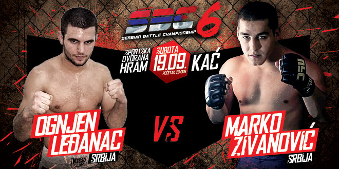 Novi protivnik za Ognjena Leđanca na SBC 6 – Marko Živanović!