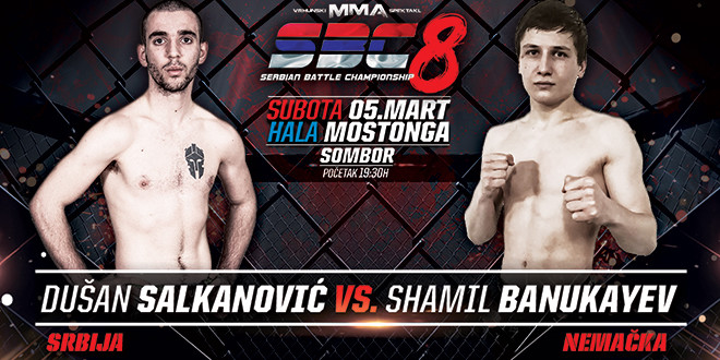 Dušan Salkanović vs Shamil Banukaev