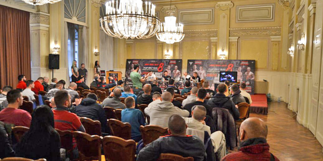 Zvanična konferencija za štampu i merenje boraca za SBC 8