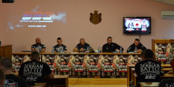 Zvanična konferencija za štampu i merenje boraca za SBC 9