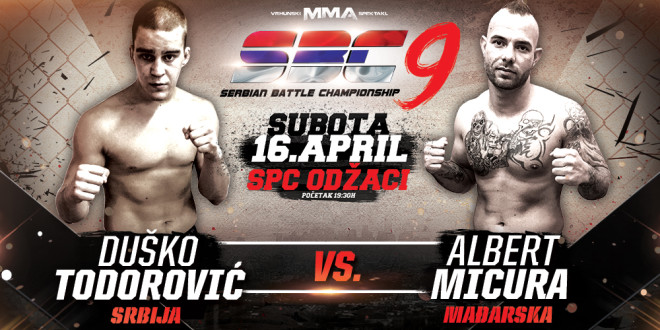 Novi protivnik za Duška Todorovića na SBC 9 – Albert Micura!