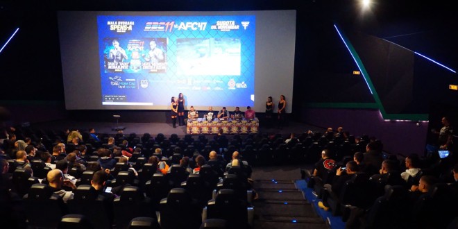 Zvanična konferencija za štampu i merenje boraca za SBC 11 vs AFC 47