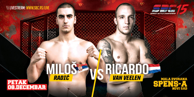 SBC 15 / Miloš Radić VS Ricardo van Veelen