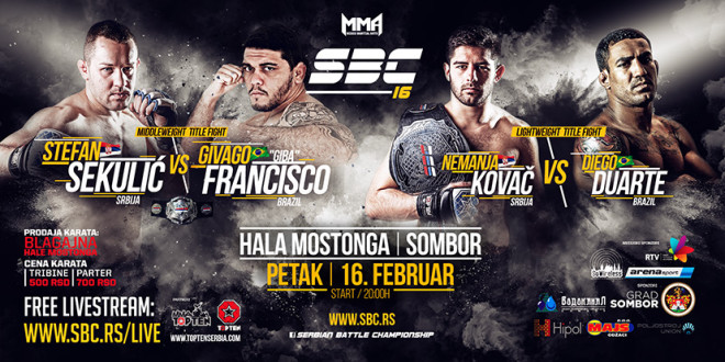 SBC 16 // 16.02.2018 // HALA MOSTONGA, SOMBOR