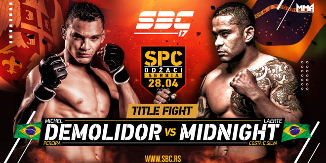 SBC 17 – Michel “Demolidor” Pereira vs Laerte “Midnight” Costa E Silva