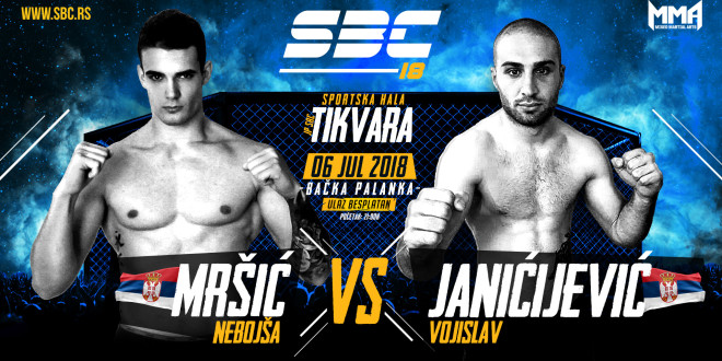 Novi protivnik za Nebojšu Mršića na SBC 18 – Vojislav Janićijević!