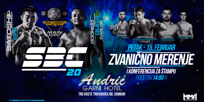 SBC 20 – Zvanično merenje Hotel Andrić, Sombor