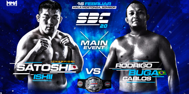 SBC 20 – Main Event – Heavyweight Title Fight – Satoshi Ishii vs Rodrigo “Buga” Carlos