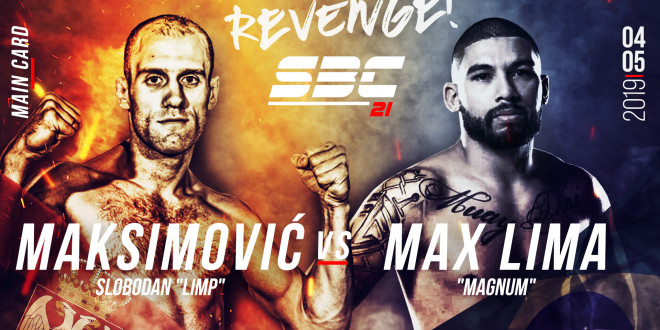 Novi protivnik za Slobodana Maksimovića na SBC 21 – Revenge! – Max “Magnum” Lima