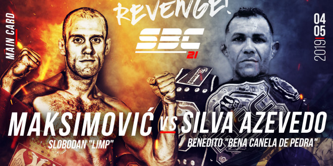 Novi zamenski protivnik za Slobodana Maksimovića na SBC 21 – Revenge! – Benedita “Bena Canela de Pedra” da Silva Azeveda!