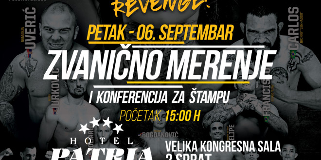 SBC 23 – Revenge!  Press conference and official weigh-in