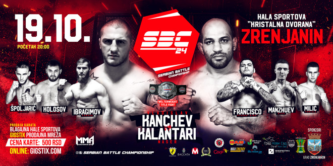 Serbian Battle Championship 24, 19.10.2019. Zrenjanin