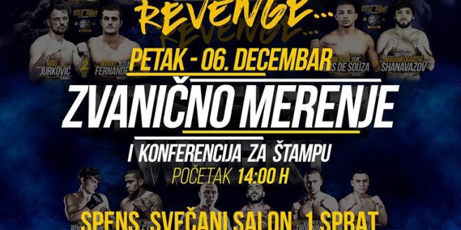 SBC 25 Revenge / Poziv na zvanično merenje i konferenciju za štampu