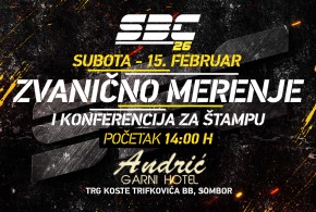 SBC 26 / Poziv na zvanično merenje i konferenciju za štampu