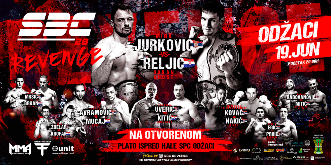 SBC 28 Revenge, Fightcard