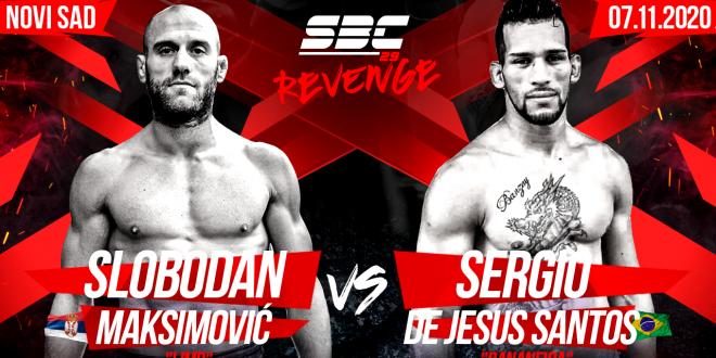 SBC 29 Revenge Slobodan Maksimović vs Sergio De Jesus Santos “Bananeira”