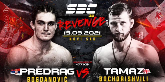 SBC 30 Revenge, Novi protivnik za Predraga Bogdanovića – Tamaz Bochorishvili