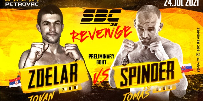 SBC 32 Revenge, Jovan Zdelar vs Tomaš Špinder