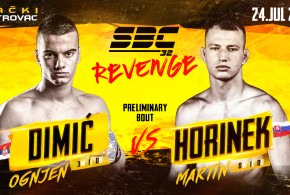 SBC 32 Revenge, Novi protivnik za Ognjena Dimića, Martin Horinek!