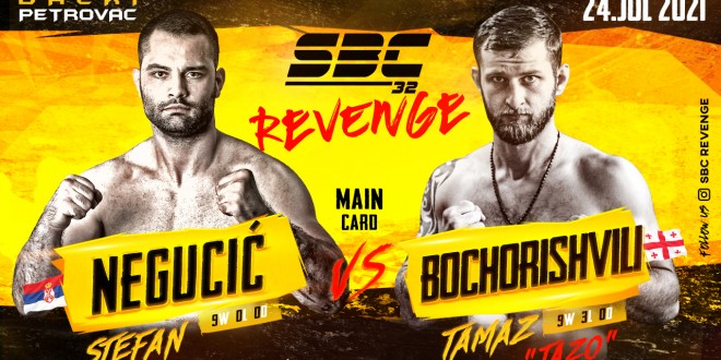SBC 32 Revenge, STEFAN NEGUCIĆ vs TAMAZ BOCHORISHVILI