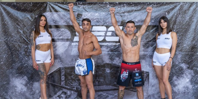 SBC 31 & MMA Series 36, Official weigh-in, Results