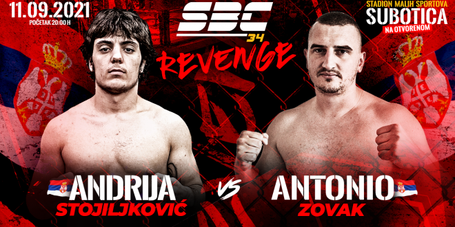 SBC 34 Revenge, Andrija Stojiljković vs Antonio Zovak