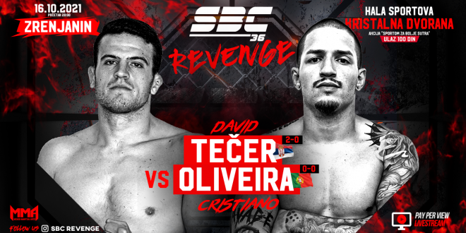 SBC 36 Revenge, David Tečer vs Cristiano Oliveira