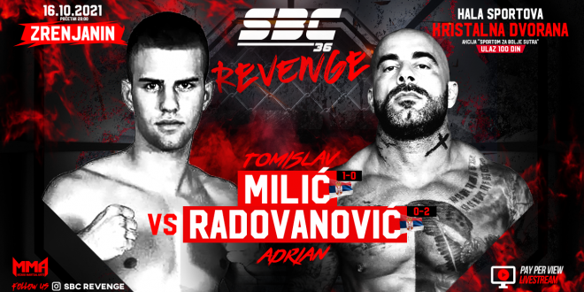 SBC 36 Revenge, Tomislav Milić vs Adrian Radovanović