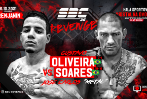 SBC 36 Revenge, Gustavo Oliveira vs Jose Carlos “Metal” Soares