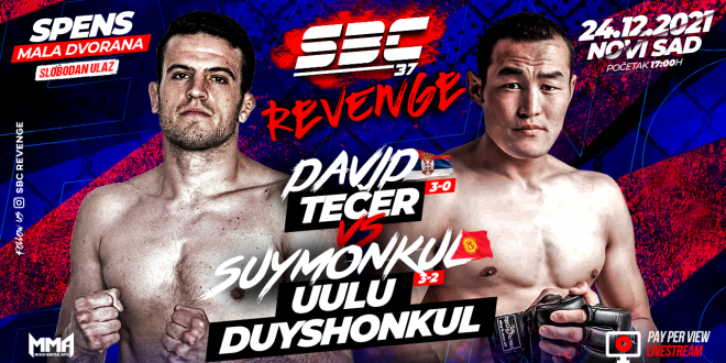 SBC 37 Revenge, David Tečer vs Suymonkul Duyshonkul Uulu