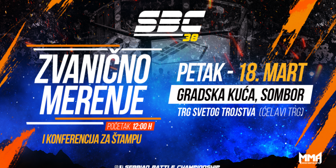 SBC 38, Zvanično merenje 18.03.2022. Gradska kuća Sombor